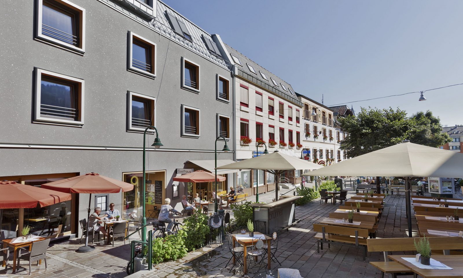 Gastgarten Hotel brunner Schladming
